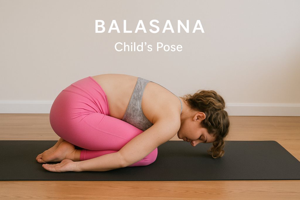 balasana child's pose