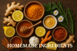 Read more about the article Natural Healing at Home: 1. Homemade Medicine with Herbs and Other Natural Ingredients for Everyday Health
