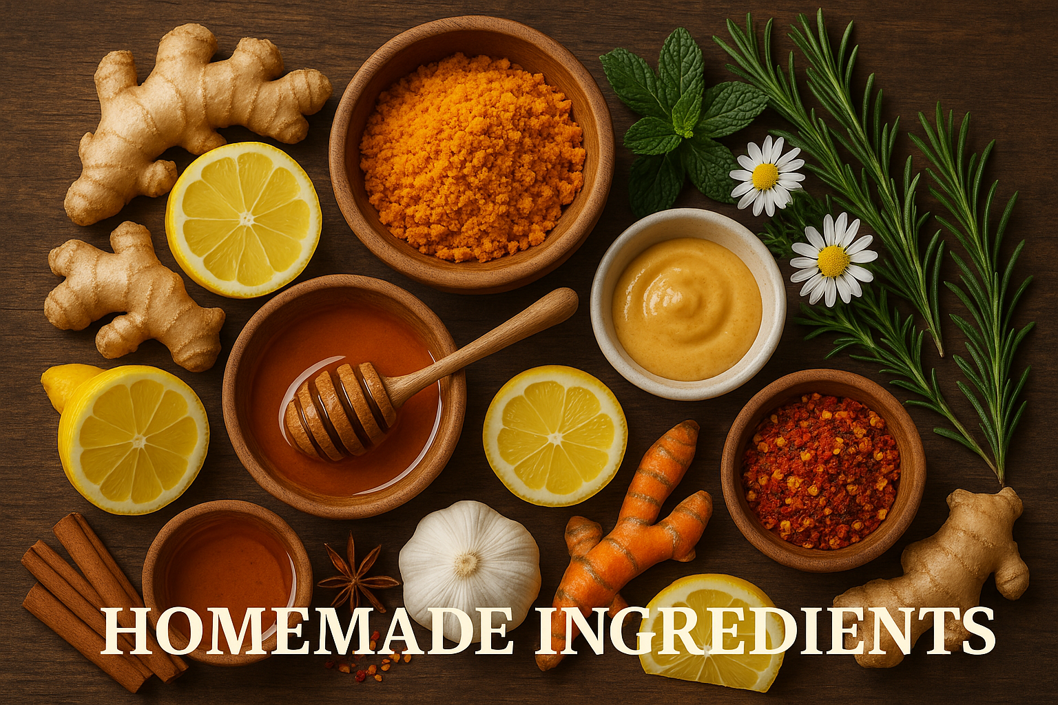 Read more about the article Natural Healing at Home: 1. Homemade Medicine with Herbs and Other Natural Ingredients for Everyday Health